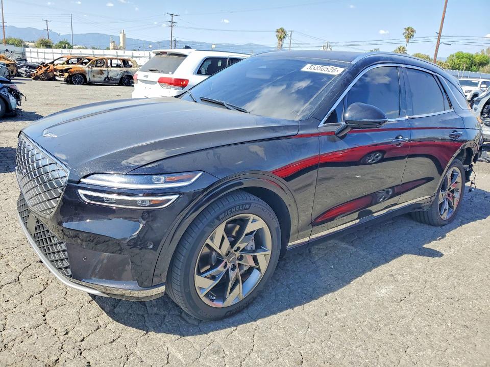 2024 Genesis Gv70 VIN 5NMMCET19RH001333 COPART salvage auction — REAR END, Ca - Salvage Certificate, sold $15,000 on 2026-07-09 (photo 1)