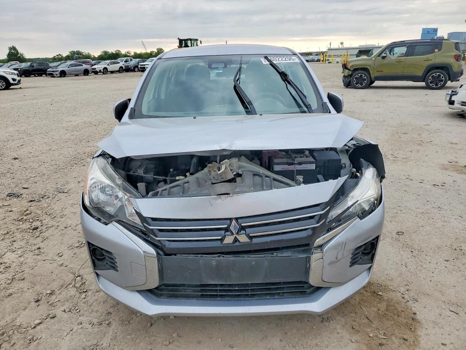 2022 Mitsubishi Mirage VIN ML32FUFJ9NHF02857 COPART salvage auction — FRONT END, Ia - Cert Of Title-Salvage Title, sold $2,000 on 2026-08-21 (photo 5)