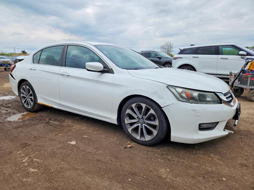 2014 Honda VIN 1HGCR2F57EA231997 COPART salvage auction — FRONT END, Oh - Cert Of Title-Salvage, sold $850 on 2026-07-02 (photo 4)