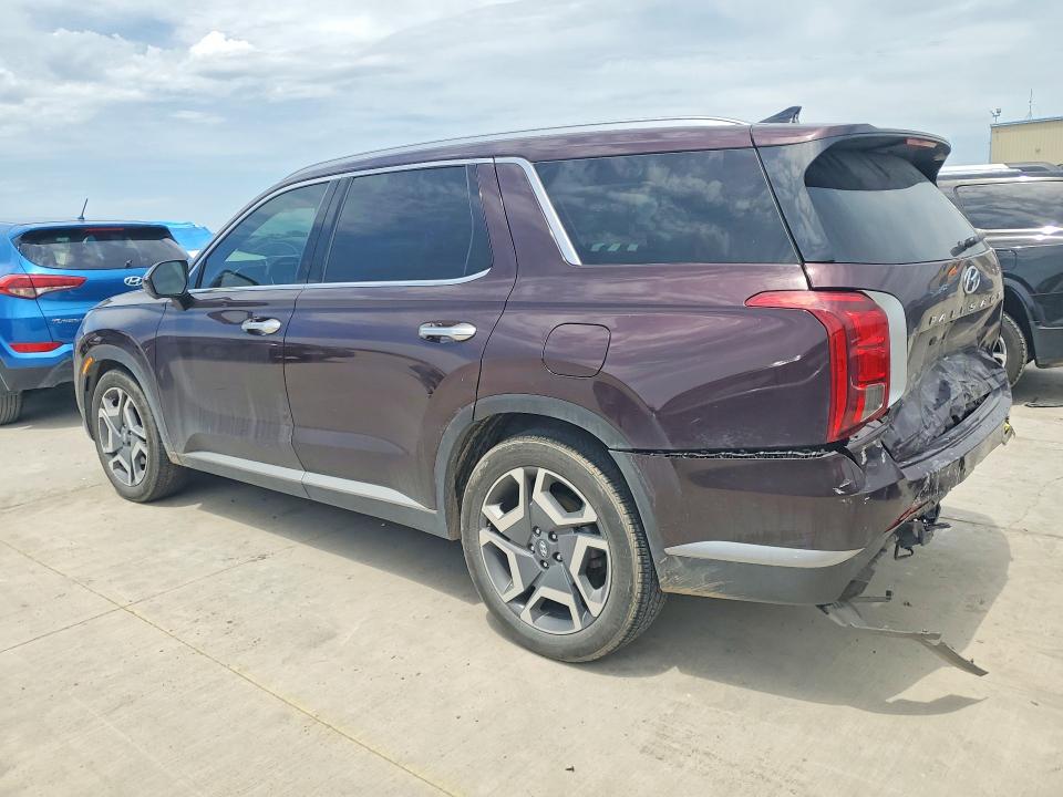 2024 Hyundai VIN KM8R44GE7RU729456 COPART salvage auction — REAR END, TX - SALVAGE VEHICLE TITLE, sold $5,900 on 2026-07-30 (photo 2)