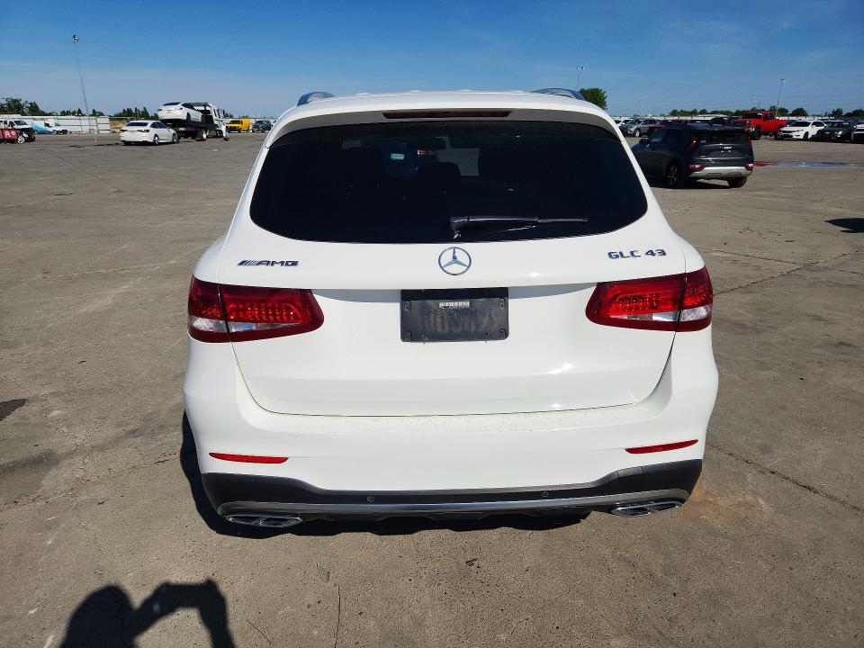 2017 Mercedes-benz Glc VIN WDC0G6EB1HF254439 COPART salvage auction — FRONT END, Ca - Salvage Certificate, sold $8,500 on 2026-07-13 (photo 6)