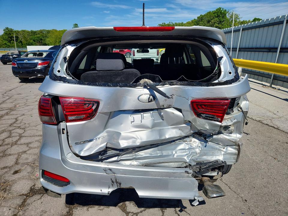 2019 Kia Sorento VIN 5XYPG4A31KG538634 COPART salvage auction — REAR END, Ks - Cert Of Title-Salvage, sold $1,300 on 2026-07-22 (photo 6)