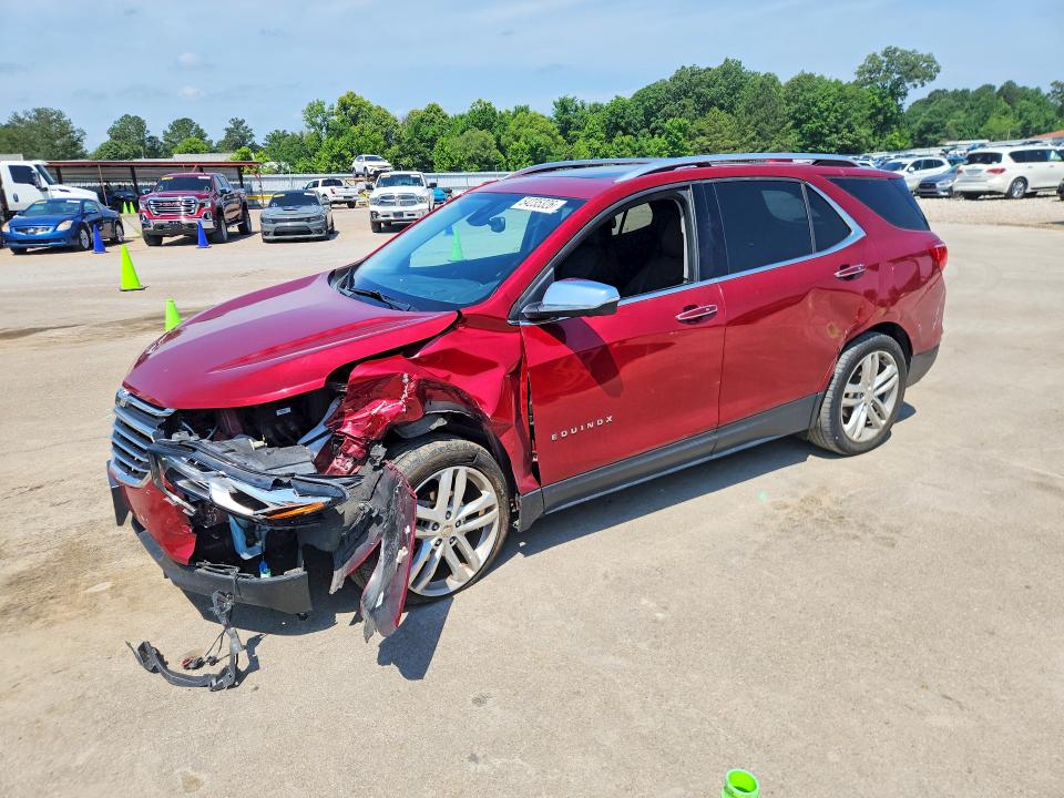 2019 Chevrolet Equinox VIN 2GNAXXEV2K6200876 COPART salvage auction — FRONT END, Ms - Cert Of Title-Salvaged, sold $3,050 on 2026-07-03 (photo 1)