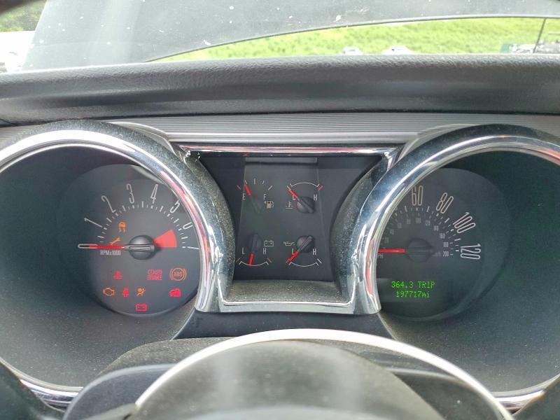 2006 Ford Mustang VIN 1ZVFT80N665158847 COPART salvage auction — REAR END, Nc - Salvage Certificate Of Title, sold $400 on 2026-07-02 (photo 9)