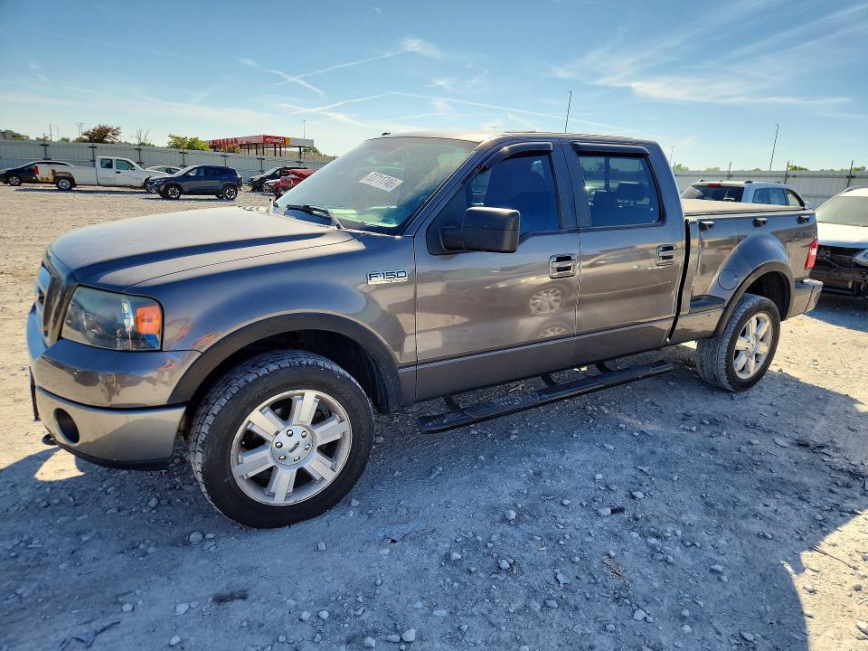 2008 Ford F-150 VIN 1FTPW04548KD70659 COPART salvage auction — HAIL, Il - Salvage Certificate, sold $4,100 on 2026-07-03 (photo 1)