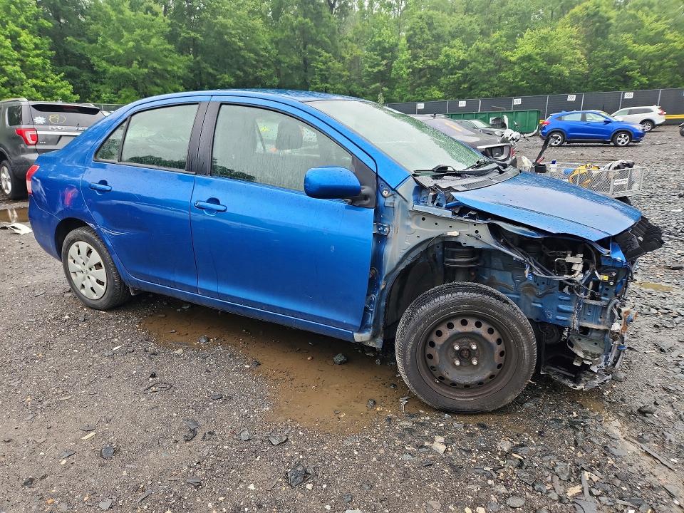 2010 Toyota Yaris VIN JTDBT4K31A1372599 COPART salvage auction — FRONT END, Md - Cert Of Salvage > 75% Damage, sold $1,050 on 2026-07-24 (photo 4)