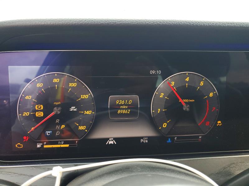 2020 Mercedes-benz E-klasse VIN WDDZF8DB7LA712476 COPART salvage auction — REAR END, Tx - Salvage Vehicle Title, sold $11,200 on 2026-07-20 (photo 9)
