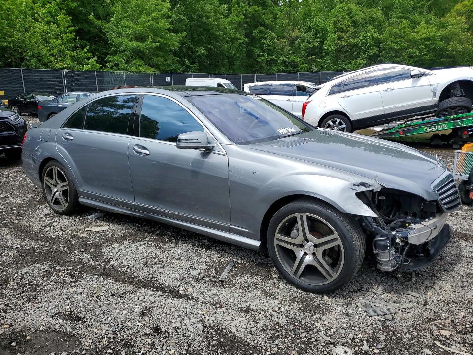 2011 Mercedes-benz S-klasse VIN WDDNG7BBXBA375891 COPART salvage auction — FRONT END, Md - Cert Of Salvage > 75% Damage, sold $250 on 2026-07-24 (photo 4)