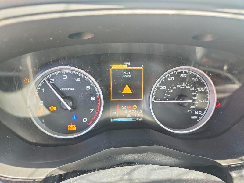 2020 Subaru Forester VIN JF2SKAGC3LH527482 COPART salvage auction — HAIL, Wv - Salvage Certificate, sold $4,850 on 2026-07-13 (photo 9)