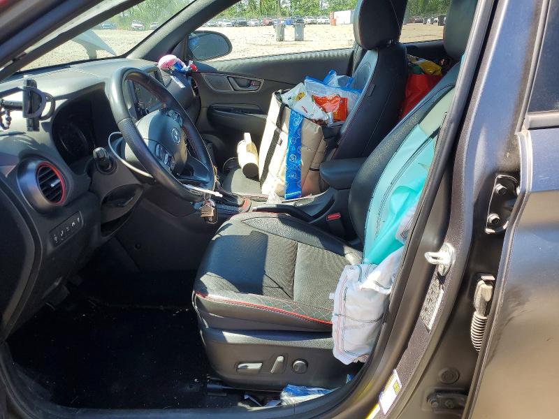 2019 Hyundai Kona VIN KM8K5CA57KU312412 COPART salvage auction — SIDE, Md - Cert Of Salvage > 75% Damage, sold $3,550 on 2026-07-14 (photo 7)