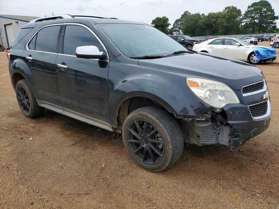 2013 Chevrolet Equinox VIN 2GNFLFE31D6349633 COPART salvage auction — FRONT END, Tx - Salvage Vehicle Title, sold $800 on 2026-07-06 (photo 4)