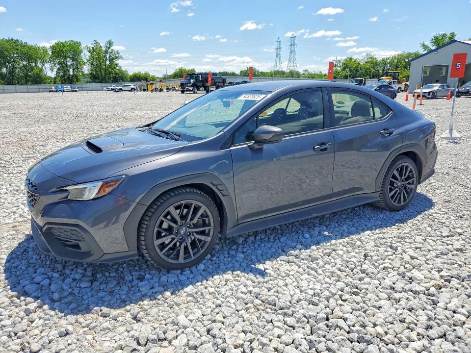 2024 Subaru Wrx VIN JF1VBAH63R9813782 COPART salvage auction — HAIL, Oh - Cert Of Title-Salvage, sold $14,100 on 2026-07-24 (photo 1)