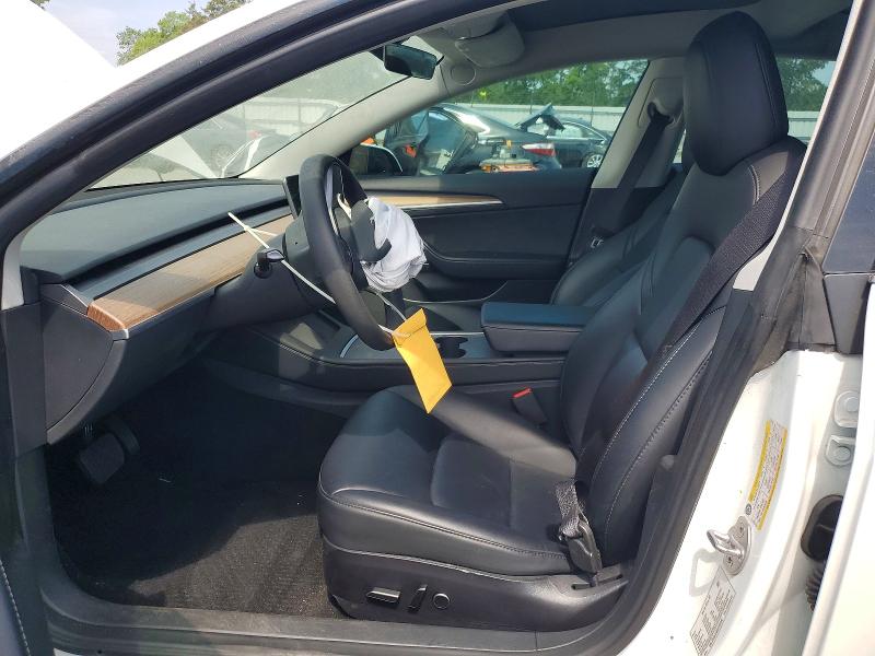2023 Tesla Model 3 VIN 5YJ3E1EA6PF478165 COPART salvage auction — FRONT END, Sc - Cert Of Title-Salvage, sold $6,800 on 2026-07-13 (photo 7)