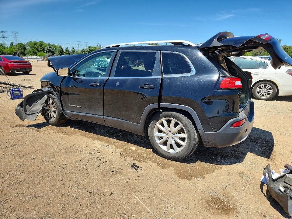 2017 Jeep Cherokee VIN 1C4PJMDB3HW645300 COPART salvage auction — FRONT END, Il - Salvage Certificate, sold $475 on 2026-07-09 (photo 2)
