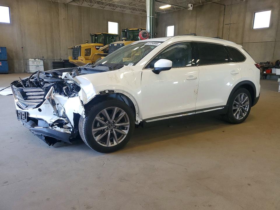 2023 Mazda Cx-9 VIN JM3TCBDY9P0642329 COPART salvage auction — FRONT END, Mn - Cert Of Title-Salvage, sold $3,850 on 2026-07-16 (photo 1)