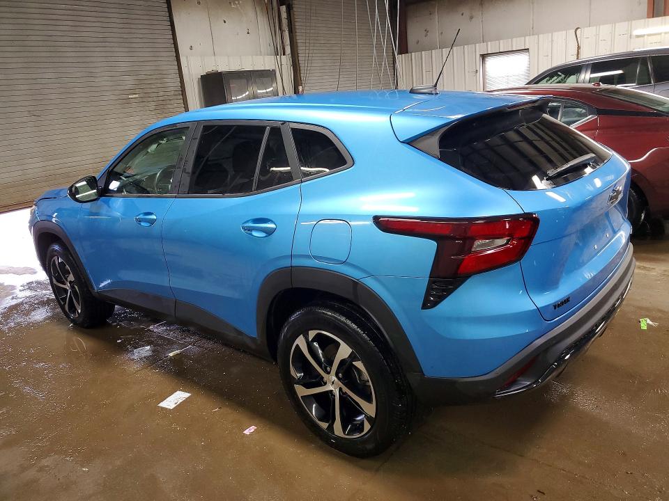 2025 Chevrolet Trax VIN KL77LGEP7SC034942 COPART salvage auction — FRONT END, Il - Salvage Certificate, sold $4,550 on 2026-07-28 (photo 2)