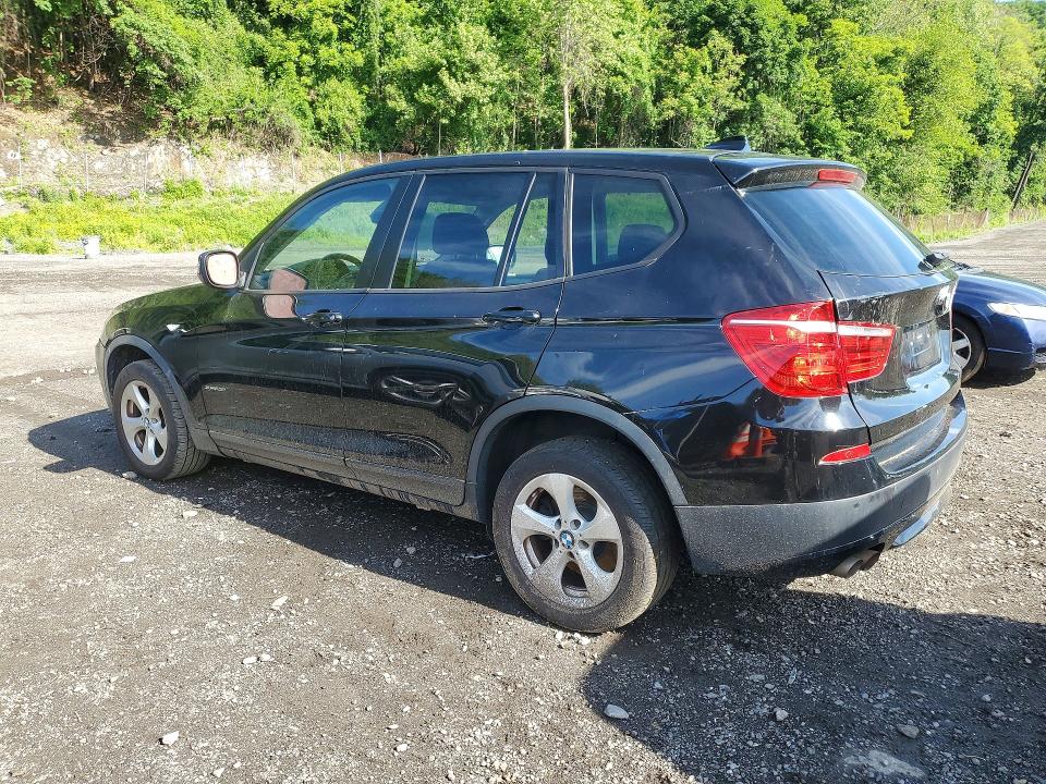 2011 BMW X3 VIN 5UXWX5C57BL707378 COPART salvage auction — MECHANICAL, NJ - CERTIFICATE OF TITLE, sold $650 on 2026-07-02 (photo 2)