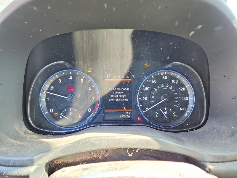 2023 Hyundai Kona VIN KM8K62AB1PU059334 COPART salvage auction — SIDE, IL - SALVAGE CERTIFICATE, sold $3,800 on 2026-07-29 (photo 9)