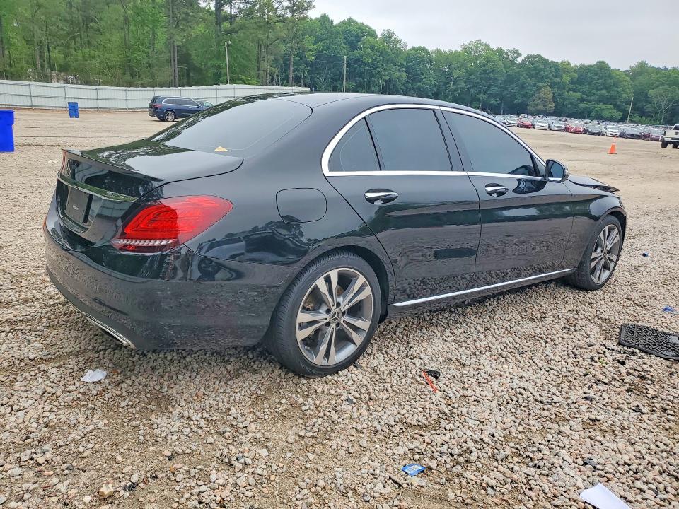 2019 Mercedes-benz C-klasse VIN 55SWF8DB1KU319994 COPART salvage auction — FRONT END, NC - SALVAGE CERTIFICATE OF TITLE, sold $9,300 on 2026-07-31 (photo 3)