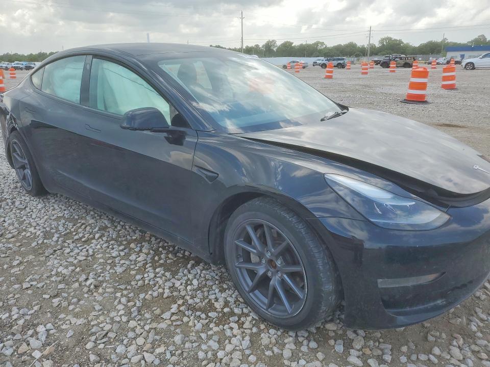2023 Tesla Model 3 VIN 5YJ3E1EB5PF629120 COPART salvage auction — FRONT END, Tx - Salvage Vehicle Title, sold $7,300 on 2026-07-09 (photo 4)