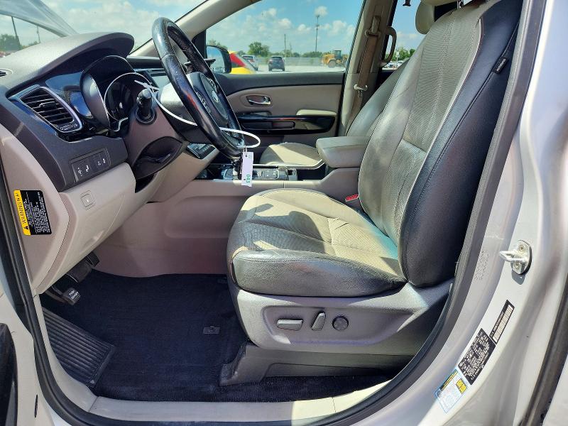 2016 Kia SEDONA VIN KNDMC5C14G6170847 COPART salvage auction — FRONT END, Salvage Title, sold $1,050 on 2026-07-10 (photo 7)