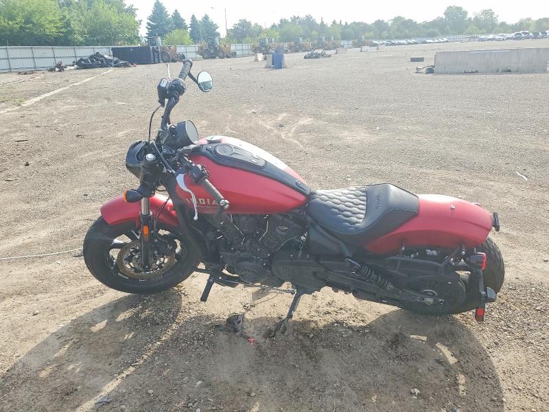 2025 Indian motorcycle co. Scout VIN 56KSBF769S3022736 COPART salvage auction — FRONT END, IL - SALVAGE CERTIFICATE, sold $1,950 on 2026-07-30 (photo 3)
