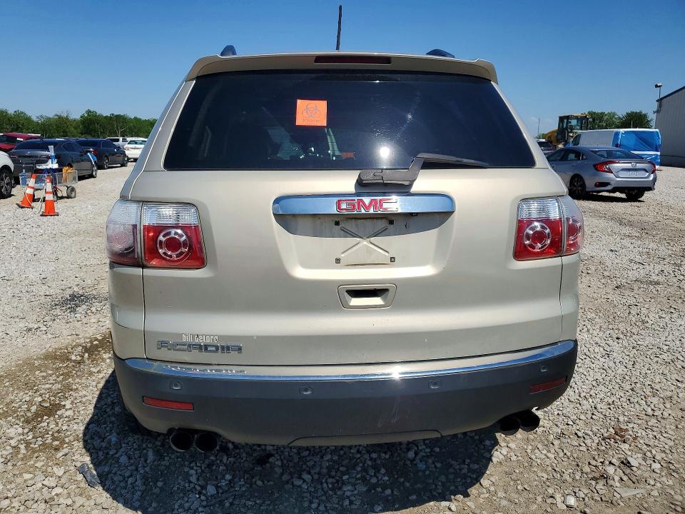 2011 Gmc Acadia VIN 1GKKRRED9BJ126194 COPART salvage auction — ROOF, OH - CERT OF TITLE-SALVAGE, sold $225 on 2026-07-02 (photo 6)