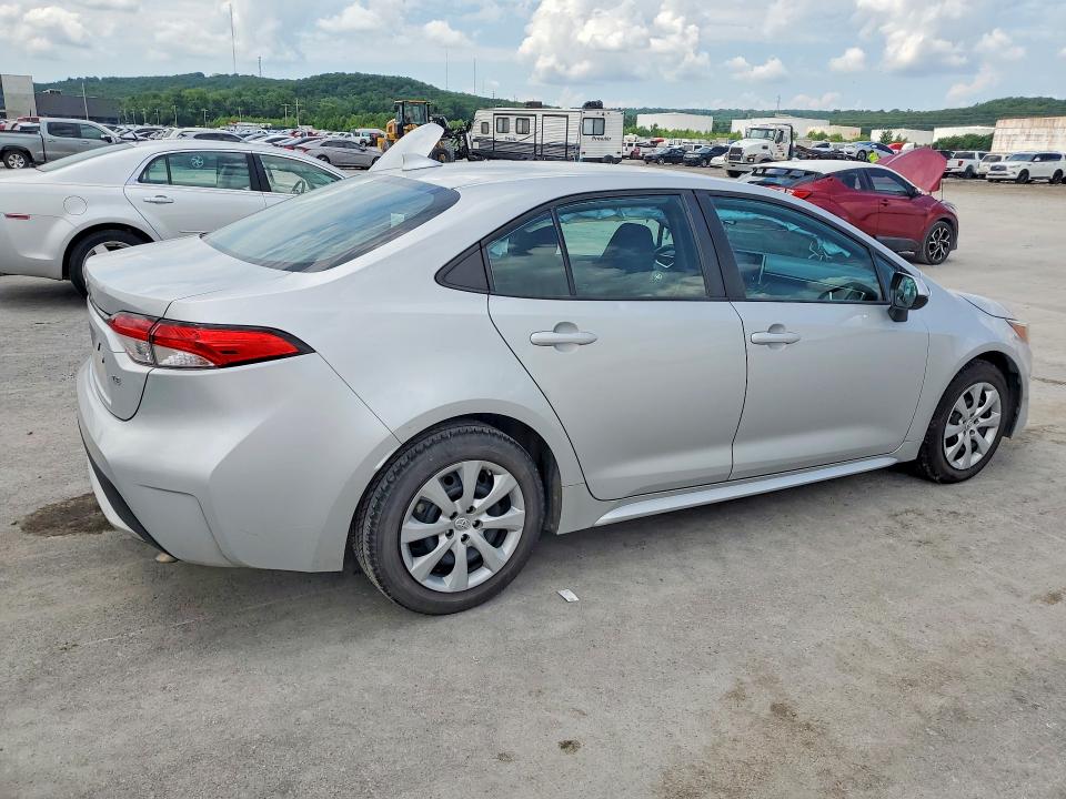 2021 Toyota Corolla VIN 5YFEPMAE2MP188650 COPART salvage auction — SIDE, Ok - Cert Of Title-Salvage, sold $4,050 on 2026-07-08 (photo 3)