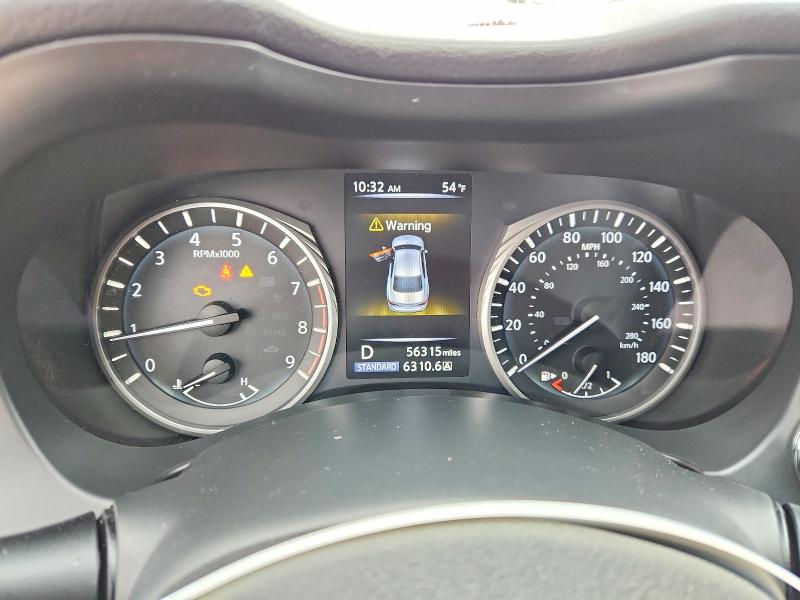 2018 Infiniti Q50 VIN JN1EV7ARXJM445503 COPART salvage auction — FRONT END, Id - Salvage Certificate Of Title, sold $4,150 on 2026-07-22 (photo 9)