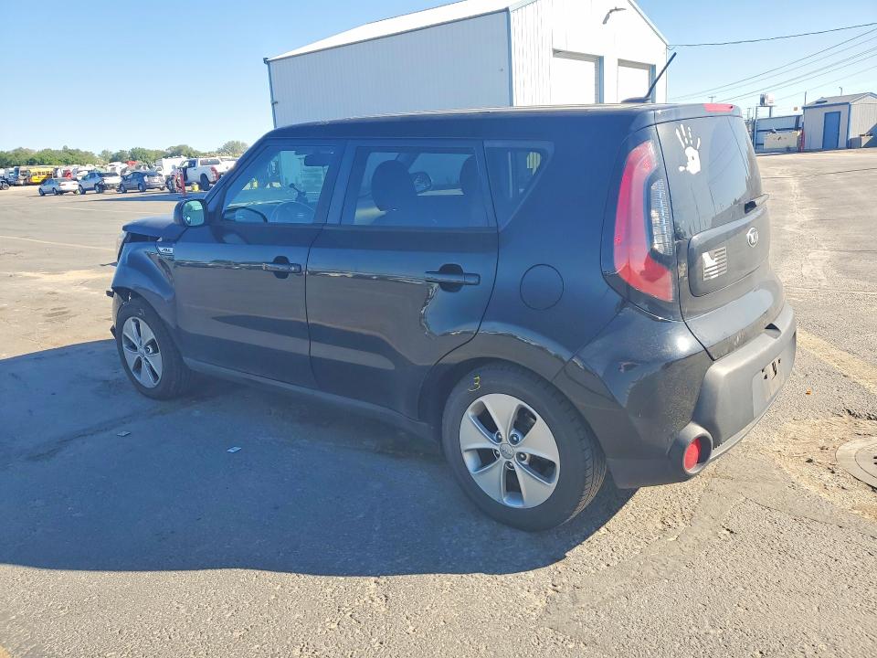 2016 Kia Soul VIN KNDJN2A29G7829832 COPART salvage auction — FRONT END, Id - Salvage Certificate Of Title, sold $950 on 2026-07-30 (photo 2)