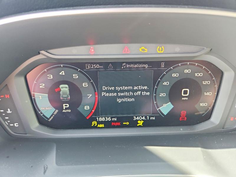2024 Audi VIN WA1DECF38R1021850 COPART salvage auction — FRONT END, Co - Salvage Title, sold $9,000 on 2026-07-13 (photo 9)