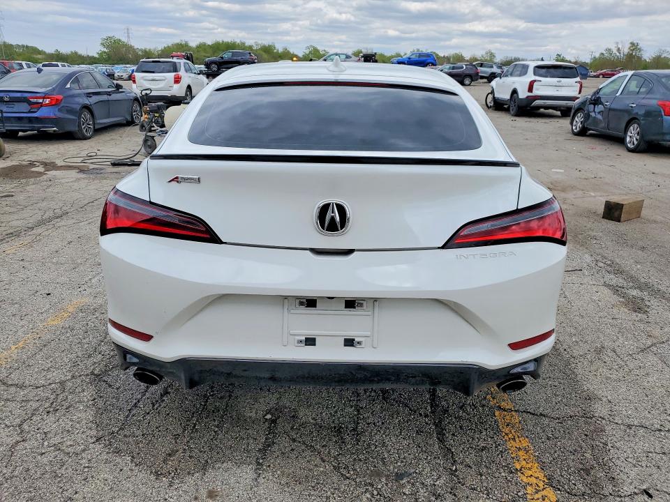 2023 Acura Integra VIN 19UDE4H33PA012061 COPART salvage auction — VANDALISM, Il - Salvage Certificate, sold $13,100 on 2026-07-08 (photo 6)