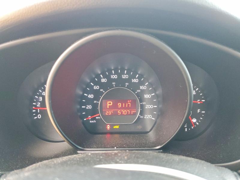 2016 Kia VIN KNDJP3A5XG7872733 COPART salvage auction — FRONT END, On - Permit Salvage, sold $1,050 on 2026-07-07 (photo 9)