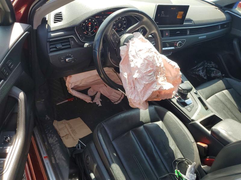 2018 Audi A4 VIN WAUENAF41JN016264 COPART salvage auction — FRONT END, MD - CERT OF SALVAGE > 75% DAMAGE, sold $675 on 2026-07-27 (photo 8)