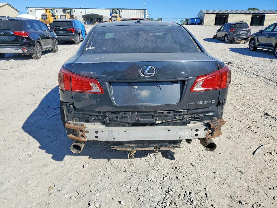 2011 Lexus Is 250 VIN JTHCF5C25B2035144 COPART salvage auction — FRONT END, Tn - Salvage Certificate, sold $625 on 2026-07-28 (photo 6)