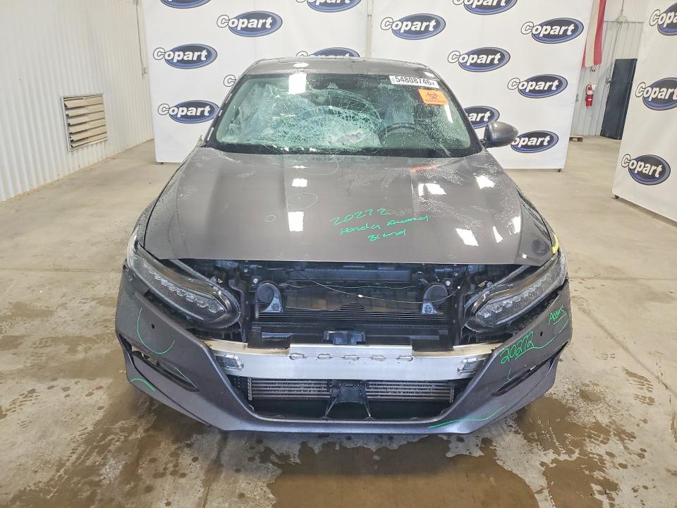 2020 Honda Accord VIN 1HGCV2F95LA013052 COPART salvage auction — FRONT END, Nc - Salvage Certificate Of Title, sold $9,100 on 2026-07-02 (photo 5)