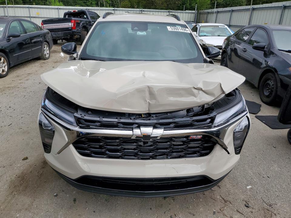 2026 Chevrolet VIN KL77LJEP6TC014051 COPART salvage auction — FRONT END, Fl - Cert Of Title Slvg Rebuildable, sold $9,100 on 2026-07-09 (photo 5)