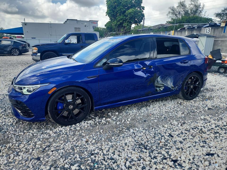 2023 Volkswagen VIN WVWAB7CD1PW188931 COPART salvage auction — SIDE, FL - CERT OF TITLE SLVG REBUILDABLE, sold $10,200 on 2026-07-21 (photo 1)