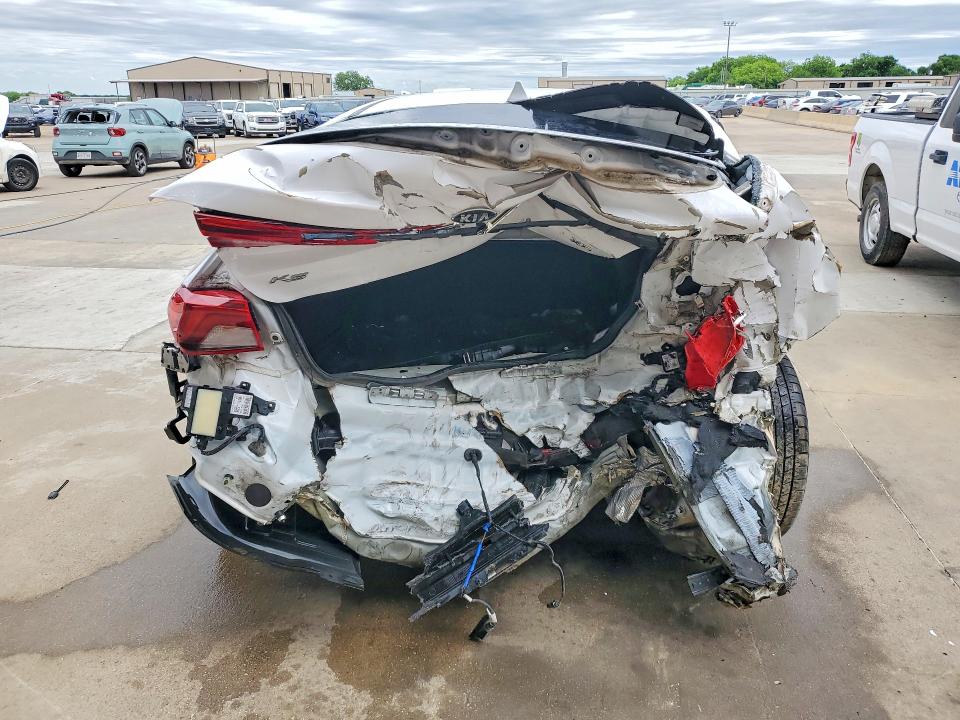 2021 Kia K5 VIN 5XXG14J26MG017618 COPART salvage auction — REAR END, Tx - Certificate Of Title, sold $1,750 on 2026-07-30 (photo 6)