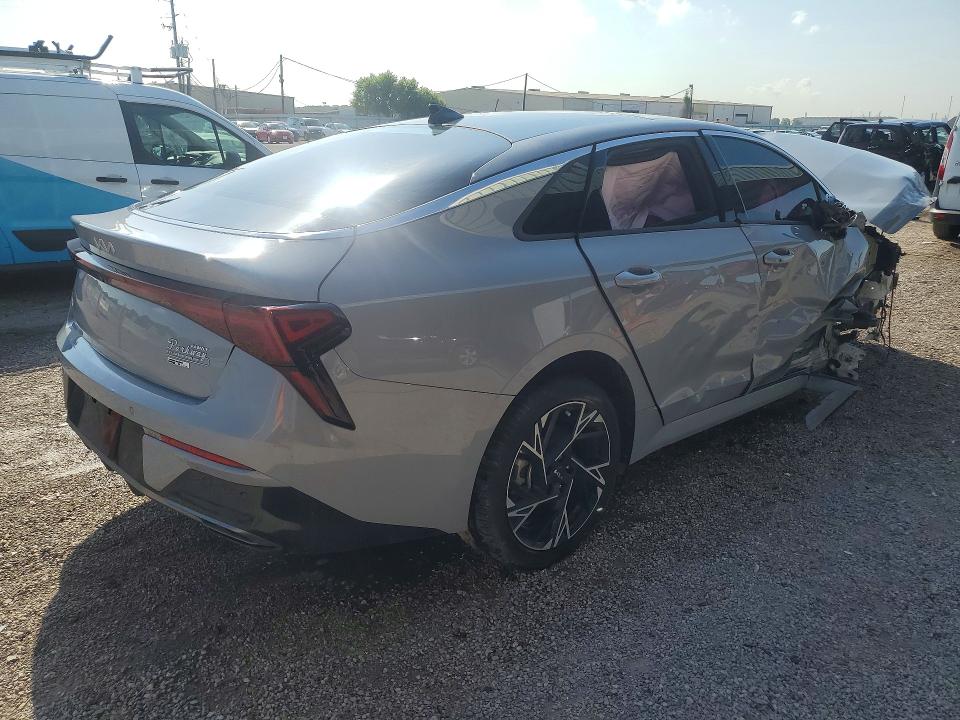 2025 Kia K5 VIN KNAG64J79S5270590 COPART salvage auction — FRONT END, TX - CERTIFICATE OF TITLE, sold $2,850 on 2026-07-14 (photo 3)