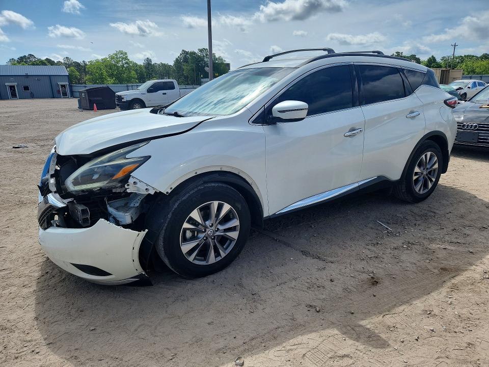 2018 Nissan Murano VIN 5N1AZ2MG0JN161638 — COPART salvage auction photo