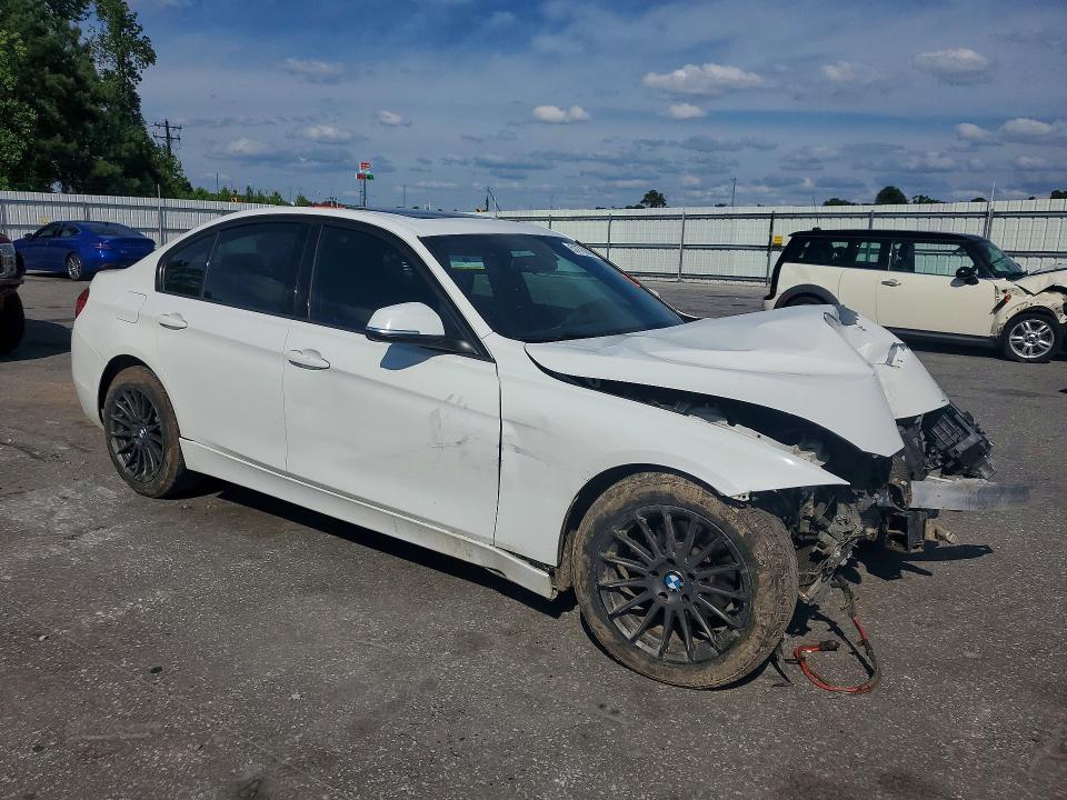2016 BMW 3er VIN WBA8E3C58GK501856 COPART salvage auction — FRONT END, Nc - Salvage Certificate Of Title, sold $250 on 2026-07-23 (photo 4)