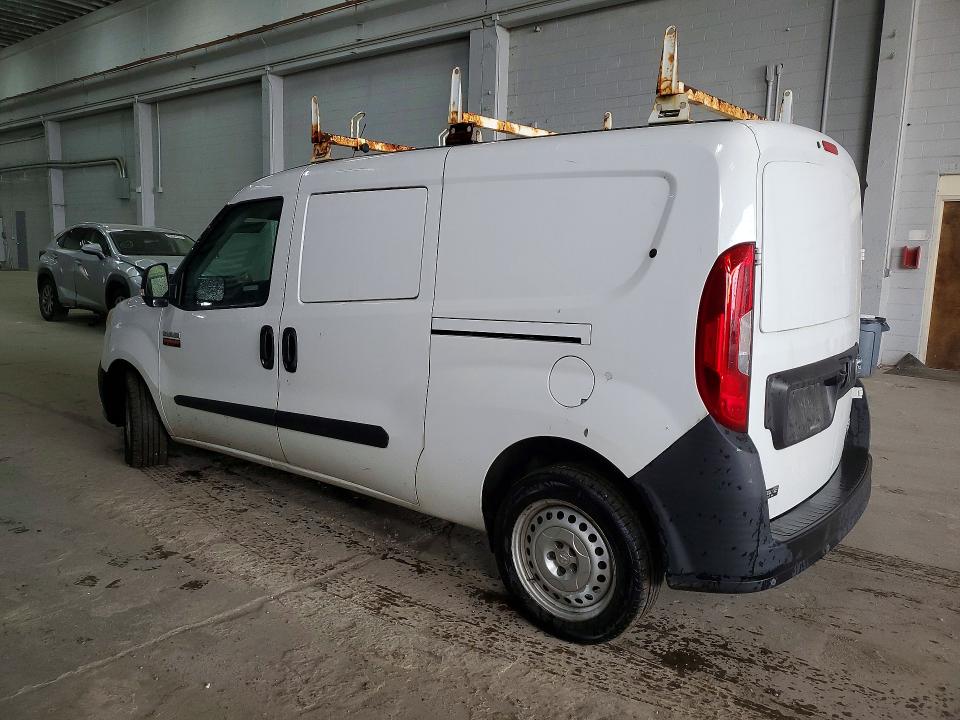 2019 Ram Promaster city VIN ZFBHRFAB3K6M42477 COPART salvage auction — REAR END, Md - Certificate Of Title, sold $1,500 on 2026-07-21 (photo 2)