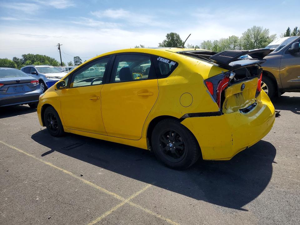 2013 Toyota VIN JTDKN3DU0D5539378 COPART salvage auction — REAR END, Or - Salvage Title Certificate, sold $825 on 2026-07-20 (photo 2)