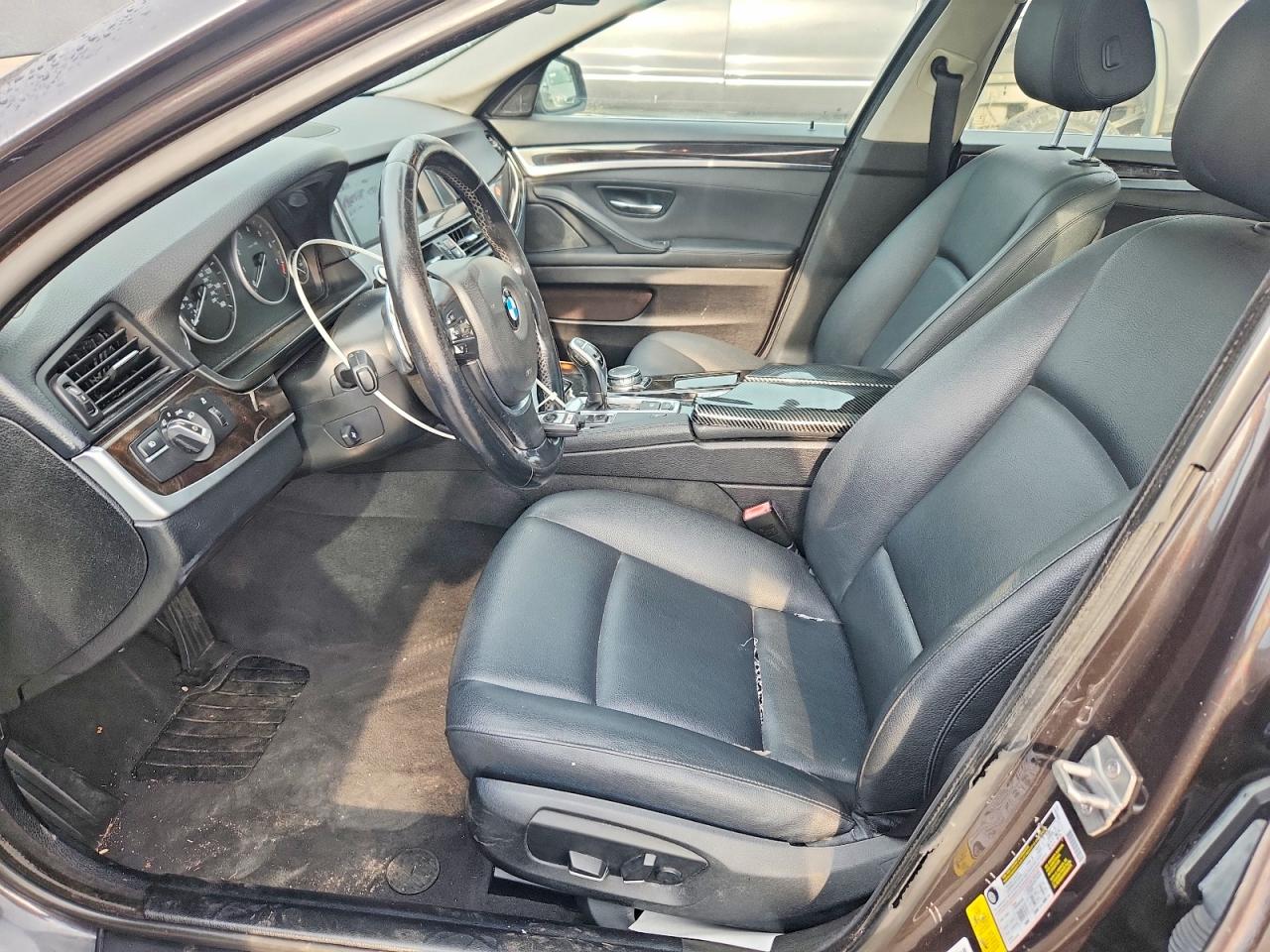 2016 BMW 5 Series VIN WBA5A5C55GD526437 COPART salvage auction — Front End, TX - CERTIFICATE OF TITLE (P), sold $700 on 2026-07-02 (photo 7)