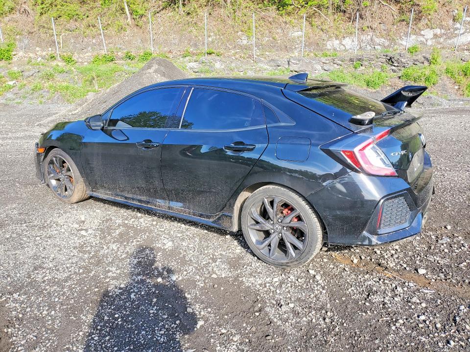 2018 Honda Civic VIN SHHFK7H91JU403406 COPART salvage auction — FRONT END, Ny - Mv-907A Salvage Certificate, sold $2,900 on 2026-07-14 (photo 2)