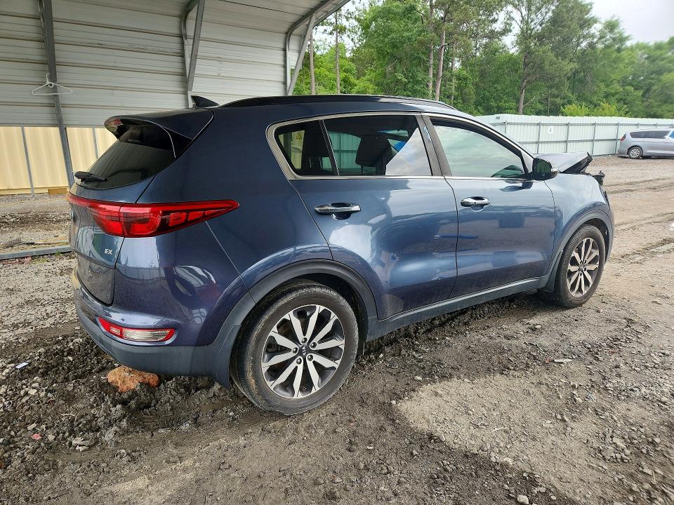 2018 Kia Sportage VIN KNDPN3AC6J7400809 COPART salvage auction — FRONT END, Ga - Cert Of Title-Salvage, sold $2,850 on 2026-07-09 (photo 3)