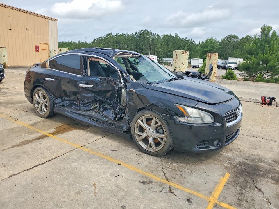 2012 Nissan Maxima VIN 1N4AA5AP6CC845938 COPART salvage auction — SIDE, Sc - Cert Of Title-Salvage, sold $775 on 2026-07-10 (photo 4)
