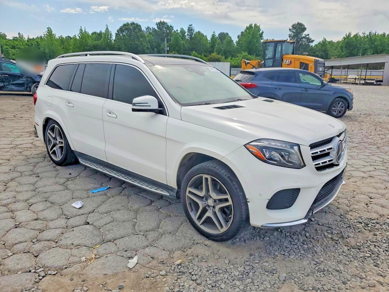 2017 Mercedes-Benz GLS-Class VIN 4JGDF7DE9HA890384 COPART salvage auction — Side, TN - CERTIFICATE OF TITLE (P), sold $9,000 on 2026-07-09 (photo 4)