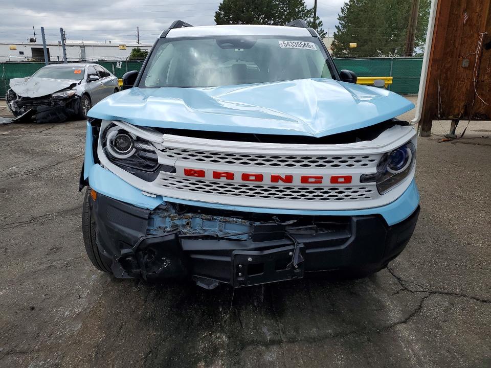 2025 Ford Bronco VIN 3FMCR9GN5SRE94850 COPART salvage auction — FRONT END, CO - PUBLIC - SALVAGE TITLE (P), sold $9,700 on 2026-07-02 (photo 5)
